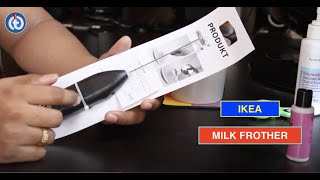 IKEA MILK FROTHER Review amp Battery Installation [upl. by Triny]