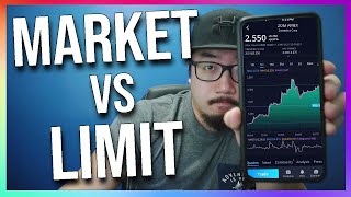 Market Order vs Limit Order EXPLAINED investing for beginners [upl. by Eneleuqcaj115]