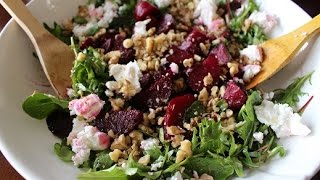 Roasted Beet Salad with Walnuts amp Feta [upl. by Anya699]