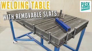 Ultimate Welding Table  Workbench with Awesome Clamping Options [upl. by Ylrebme]