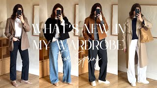 Whats New In My Wardrobe for Spring [upl. by Einnob]