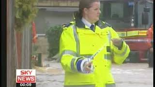 Flooding UK June 2007  News footage [upl. by Norac]