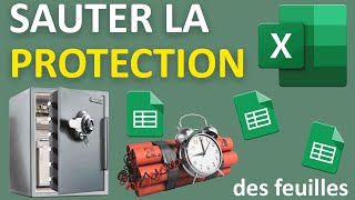 Faire sauter la protection des feuilles Excel [upl. by Trudey]