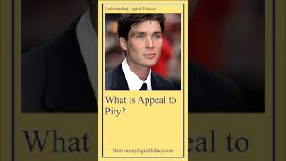 What is Appeal to Pity Vertical Video  Logical Fallacy Definition and Example [upl. by Bartlett772]