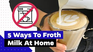 How To Froth Milk At Home Best Milk Frothers Review [upl. by Zindman]