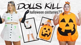 I Tried Dolls Kill Halloween Costumes So You Don’t Have To [upl. by Lancaster262]