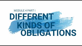 OBLICON LECTURE DIFFERENT KINDS OF OBLIGATIONS PART 1 ART 11791182 [upl. by Silado425]