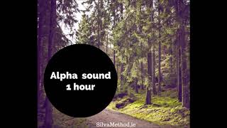 Alpha sound 7 and 14 Hz  1 hour  The Silva Method Ireland [upl. by Yrral]