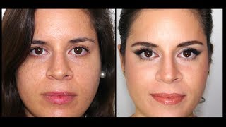 Como Afinar tu nariz con maquillaje  How To Contour your nose [upl. by Sitelc]