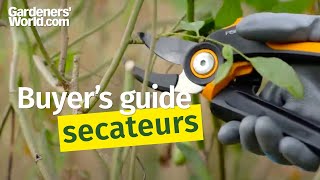 Secateurs  Buyers Guide [upl. by Botsford]