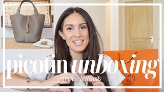 LUXURY HAUL  HERMES PICOTIN 18  Hermes unboxing  Pia [upl. by Anitnegra960]