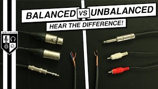 Balanced vs Unbalanced Audio  Do Balanced Cables Sound Better [upl. by Kellsie328]