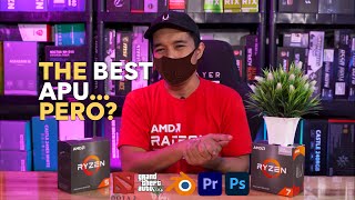 AMD RYZEN 7 5700G BEST APU pero SULIT Ba ft 5700G vs 5600X vs 4350G Gaming amp Production Benchmark [upl. by Rebekkah660]