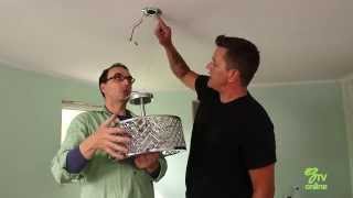 How To Install a Light Fixture [upl. by Silin722]