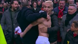 Man sneakily steals Ajaxjersey from Antony [upl. by Adriena]