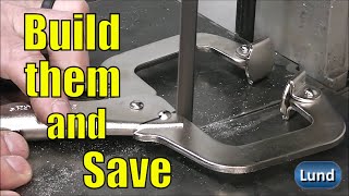 DIY Welding Project How To Make Welding Fixture Clamps [upl. by Scarito776]