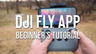 DJI Fly App  A Beginners Tutorial [upl. by Airat]