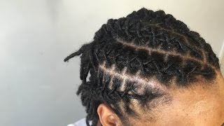 How To Retwist And Style Locs [upl. by Arammahs]