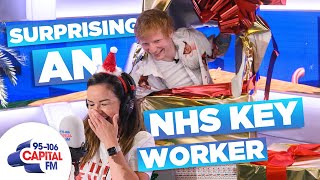 Ed Sheeran Surprises NHS Key Worker Who Lost Christmas 🎁  Capital [upl. by Imelda207]