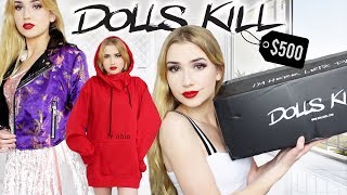 500 DOLLSKILL HAUL  Honest Review  TryOn [upl. by Yerkovich]