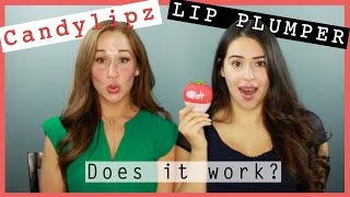 Candylipz LIP PLUMPER  Does it work Review and Demo [upl. by Okime]