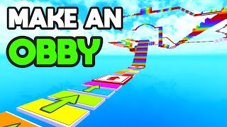 How To Make An OBBY On Roblox Studio  2024 [upl. by Bosch]