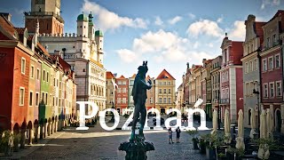 Poznań z lotu ptaka  Cinematic Drone Footage  Poland 4K [upl. by Noirrad]