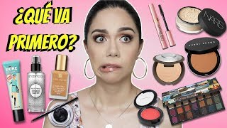 ¿QUÉ VA PRIMERO EL ORDEN PARA APLICAR EL MAQUILLAJE  MARIEBELLE COSMETICS [upl. by Nova566]