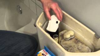 Toilet Fill Valve  How to Install a Korky Fill Valve [upl. by Sabian972]